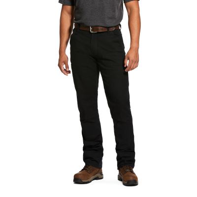 Ariat Work: Rebar M4 Low Rise DuraStretch Made Tough Double Front Stackable Straight Leg Pantalones